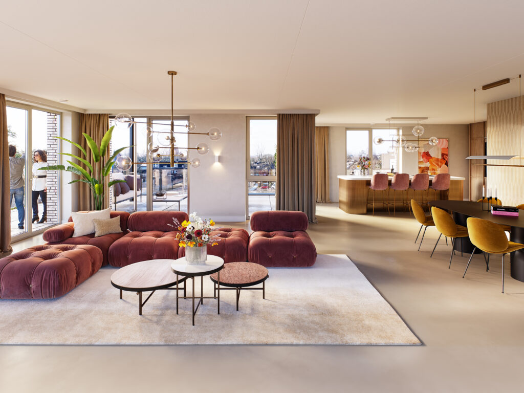 BNR 22 Wonen in Palazzo Zwijndrecht interieur